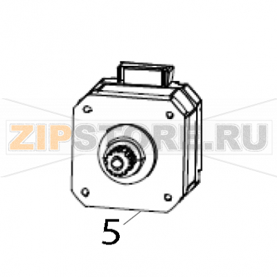 Kit printhead lift motor Zebra ZXP9 Kit printhead lift motor Zebra ZXP9Запчасть на деталировке под номером: 5