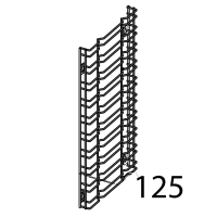 Level rod grid 6, holder 06 GN/past Tecnoinox EFB06DSL