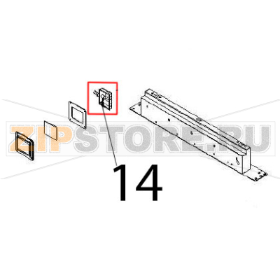 Halogen lamp Angelo Po BX101E Halogen lamp Angelo Po BX101EЗапчасть на деталировке под номером: 14