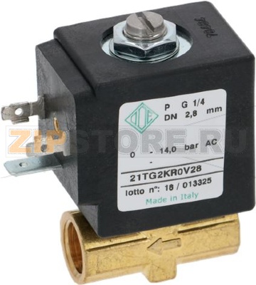 ЭЛЕКТРОМАГНИТНЫЙ КЛАПАН ODE 2-X ХОДОВОЙ Ø 1/4&quot; 230В 8ВТ 