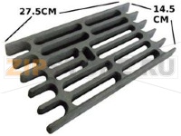 GRILLE CHARBON 6753BRUT charbon exclusif