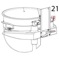 Maniglia bloccaggio vasca Sigma BMR 80