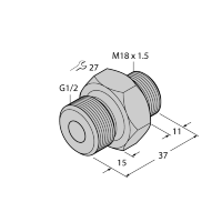 Адаптер ввинчиваемый Turck FCA-FCST-G1/2-A4/L037