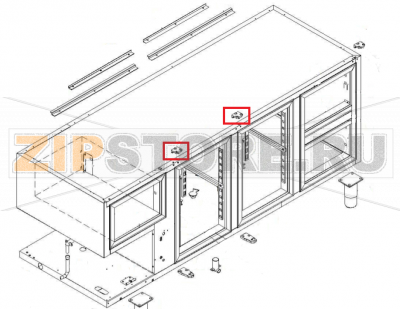 Top bracket Sagi KTIB2 Top bracket Macap MC5Запчасть на 