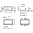 Преобразователь DC/DC, SMD-монтаж, ±12 V/DC, 40 mA, 1 W Traco Power TSM 1212D - Преобразователь DC/DC, SMD-монтаж, ±12 V/DC, 40 mA, 1 W Traco Power TSM 1212D