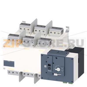 Дист.управл.переключатель нагрузки (RTSE) Ue: AC 415V Ith: 3200A 3-P 50/60 Hz Siemens 3KC4360-0JA21-0AA3 