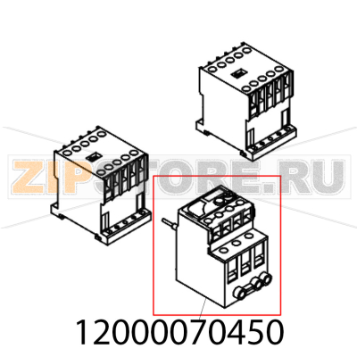 Реле NR2-11.5, 1.6-2.5 A Abat ТРМ-850 Реле NR2-11.5, 1.6-2.5 A Abat ТРМ-850Запчасть на деталировке под номером: 12000070450