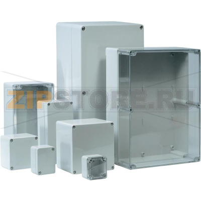Корпус 52x50x35 мм, поликарбонат, серый, 1 шт Bernstein CT-501 