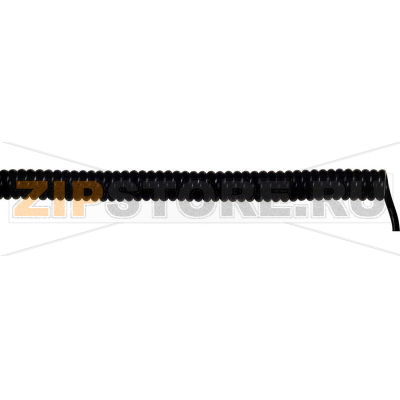 Кабель спиральный 400/1600 мм, 4х0.14 мм², черный, 1 шт Lapp UNITRONIC SPIRAL 