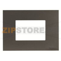 Рамка на 3 модуля, антрацитовая ABB 2CLA247300N1801