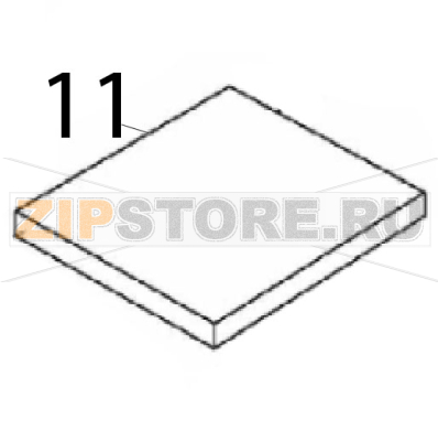 Upper side panel Angelo Po C165D Upper side panel Angelo Po C165DЗапчасть на деталировке под номером: 11