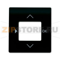 Накладка для таймера, чёрный бархат ABB 2CKA006430A0382