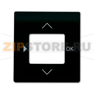 Накладка для таймера, чёрный бархат ABB 2CKA006430A0382 