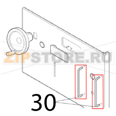 Control protection Angelo Po 1G1BR1G Control protection Angelo Po 1G1BR1GЗапчасть на деталировке под номером: 30