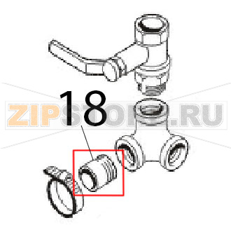 Tubo scarico Angelo Po 1G1CP2G Tubo scarico Angelo Po 1G1CP2GЗапчасть на деталировке под номером: 18