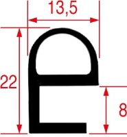GUARNIZIONE PORTA FORNO 3500x700 mm