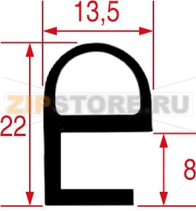 GUARNIZIONE PORTA FORNO 3500x700 mm 