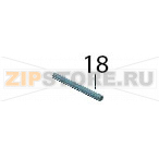 Pin o 10x90 mm for stirrer dispenser Bianchi BVM-952 Pin o 10x90 mm for stirrer dispenser Bianchi BVM-952Запчасть на деталировке под номером: 18Название запчасти Bianchi на итальянском языке: Pin o 10x90 mm for stirrer dispenser BVM-952.