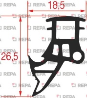 JOINT DE PORTE FOUR AU METRE