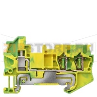 КЛЕММА PE ГИБРИДНАЯ 1 ВИНТ. И 2 ПРУЖИН. ТОЧКИ, СЕЧЕНИЕ: 0.08 - 2.5 MM2, ШИРИНА: 5.2 MM, ЗЕЛЕНО-ЖЕЛТАЯ Siemens 8WH2103-3BF07