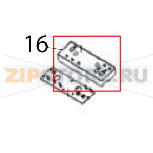 Control panel Hurakan HKN-IMF18 Control panel Hurakan HKN-IMF18Запчасть на деталировке под номером: 16
