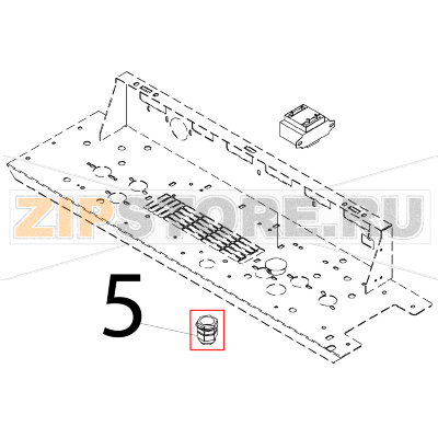 Pressacavo and ghiera Angelo Po FX101G2 Pressacavo and ghiera Angelo Po FX101G2Запчасть на деталировке под номером: 5