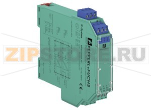 Повторитель Voltage Repeater KFD2-VR4-Ex1.26 Pepperl+Fuchs General specificationsSignal typeAnalog inputFunctional safety related parametersSafety Integrity Level (SIL)SIL 2SupplyConnectionPower Rail or terminals 11+, 12-Rated voltage19 ... 30 V DCRipplewithin the supply tolerancePower dissipation&le 1.2 WPower consumption&le 1.6 WInputConnection sidefield sideConnectionterminals 4 (common), 1, 3 and 5 (supply -), 2 and 6 (signal -)Input resistance10 k&Omega terminals 4 (common), 6-/2-Output rated operating currentterminals 4 (common), 5-: > 10 mA at -21 V or > 20 mA at -18 Vterminals 4 (common), 1-: 5.3 mA &plusmn0.4 mA at -10 Vterminals 4 (common), 3-: 3.6 mA &plusmn0.7 mA at -10 V, 20 °C (68 °F)Transmission range-20 ... 0 VOutputConnection sidecontrol sideConnectionterminals 7-, 8+Load&ge 9 k&Omega (3-wire sensor), &ge 2 k&Omega (2-wire sensor)Voltage-20 ... 0 VOutput resistance24 &Omega typ., 27 &Omega maximum Since this is much less than the end-to-end resistance of a zener barrier, it may be necessary to specify a monitor intended for use without a barrier. Please follow the advice of the monitor manufacturer.Transfer characteristicsCut-off frequency10 kHz (-0,1 dB) 20 kHz (-1 dB)DeviationDC transfer error (with 10 k&Omega load)  < 10mVTime delay relative to input7.1 &plusmn0.3&nbsp&microsRipplein 200 kHz bandwidth < 20 mVrmsin 20 kHz bandwidth < 3 mVrmsIndicators/settingsDisplay elementsLEDLabelingspace for labeling at the frontDirective conformityElectromagnetic compatibilityDirective 2014/30/EUEN 61326-1:2013 (industrial locations)ConformityElectromagnetic compatibilityNE 21:2006Degree of protectionIEC 60529Ambient conditionsAmbient temperature-20 ... 60 °C (-4 ... 140 °F)Mechanical specificationsDegree of protectionIP20Connectionscrew terminalsMassapprox. 125 gDimensions20 x 119 x 115 mm (0.8 x 4.7 x 4.5 inch) , housing type B2Mountingon 35 mm DIN mounting rail acc. to EN 60715:2001Data for application in connection with hazardous areasEU-Type Examination CertificateBAS 02 ATEX 7206Marking II (1)GD, [Ex ia Ga] IIC, [Ex ia Da] IIIC, (-20 °C &le Tamb &le 60 °C) [circuit(s) in zone 0/1/2]EU-Type Examination CertificateDMT 01 ATEX E 133Marking I (M1) [Ex ia] ICertificateTÜV 99 ATEX 1499 XMarking II 3G Ex nA II T4 [device in zone 2]Directive conformityDirective 2014/34/EUEN 60079-0:2012+A11:2013 , EN 60079-11:2012 , EN 60079-15:2010 , EN 50303:2000International approvalsUL approvalControl drawing116-0316 (cULus)IECEx approvalIECEx BAS 05.0078 IECEx BAS 10.0085XApproved for[Ex ia Ga] IIC, [Ex ia Da] IIIC, [Ex ia Ma] IEx nA II T4 Gc