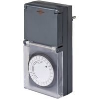 Таймер механический, суточный, IP44 Brennenstuhl 1506460