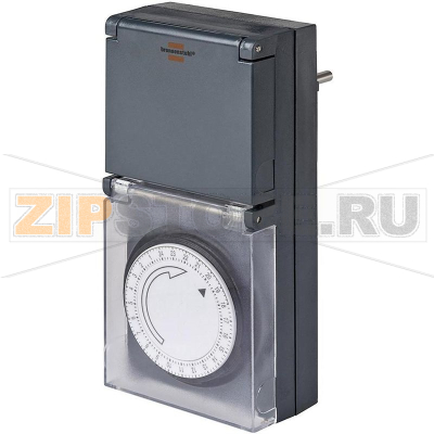 Таймер механический, суточный, IP44 Brennenstuhl 1506460 