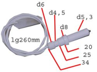 BOUGIE 260 MM