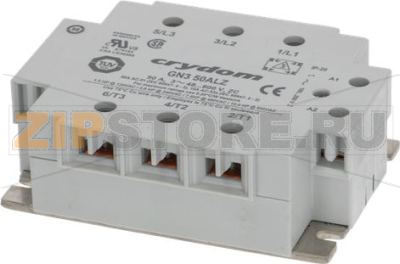 STATIC RELAY 3-PHASE GN350ALZ 180-260V 