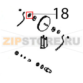 Boccola isolante esterna Angelo Po FX201G3 Boccola isolante esterna Angelo Po FX201G3Запчасть на деталировке под номером: 18