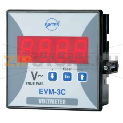 Вольтметр 110/230 В/AC, 10-600 В/AC Entes EVM-3C-96 