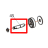Ribbon supply shaft Godex EZ-1105