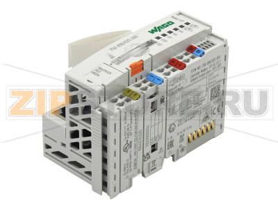 Контроллер Modbus TCP; 4-е поколение; 2 x ETHERNET, слот для карт SD; светло-серые Wago 750-890/025-000 