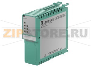 Интерфейсный модуль Com Unit for MODBUS RTU LB8107H0706 Pepperl+Fuchs SupplyConnectionbackplane busRated voltage5 V DC , only in connection with the power supplies LB9***Power consumption2 WFieldbus interfaceFieldbus typeMODBUS RTUMODBUS RTUConnection9-pin Sub-D socket via backplaneBaud ratemax. 38.4 kBit/sNumber of stations per bus linemax. 245  (MODBUS), max. 119  (service bus)Number of channels per stationmax. 80  analog, max. 184  digital (standard configuration)Number of stations per bus segmentmax. 31  (RS-485 standard)Number of repeaters between Master and Slavemax. 3Supported I/O modulesall LB remote I/O modulesBus lengthmax. 1200 m (FOL, 38.4 kBd), max. 1200 m (copper cable, 38.4 kBd)FOL (fiber optic link)additional hardware requiredAddressingvia configuration softwareMODBUS addressstandard compliant (factory standard setting: 126)Service bus addressmax. 119 , redundancy address = base + 128 (automatic)HART communicationvia service busInternal busConnectionbackplane busRedundancyvia backplaneIndicators/settingsLED indicatorLED 1 (power supply): On = operating, fast flash = cold start LED 2 (collective alarm): On = internal fault, flashing = no Modbus RTU connection LED 3 (status process bus): flashing = Modbus receive channel active LED 4 (status service bus): flashing = service bus receive channel active LED 5 (operating mode): flashing 1 (1:1 ratio) = active, normal operation flashing 2 (7:1 ratio) = active, simulation LED 6 (status process bus): flashing = Modbus response channel active LED 7 (status servicebus): flashing = service bus response channel activeDirective conformityElectromagnetic compatibilityDirective 2014/30/EUEN 61326-1ConformityElectromagnetic compatibilityNE 21Degree of protectionIEC 60529Ambient conditionsAmbient temperature-20 ... 60 °C (-4 ... 140 °F)Storage temperature-25 ... 85 °C (-13 ... 185 °F)Shock resistanceshock type I, shock duration 11 ms, shock amplitude 15 g, number of shocks 18Vibration resistancefrequency range 10 ... 150 Hz transition frequency: 57.56 Hz, amplitude/acceleration &plusmn 0.075 mm/1 g 10 cyclesfrequency range 5 ... 100 Hz transition frequency: 13.2 Hz amplitude/acceleration &plusmn 1 mm/0.7 g 90 minutes at each resonanceDamaging gasdesigned for operation in environmental conditions acc. to ISA-S71.04-1985, severity level G3Mechanical specificationsDegree of protectionIP20 (module) , mounted on backplaneConnectionvia backplaneMassapprox. 120 gDimensions32.5 x 100 x 102 mm (1.28 x 3.9 x 4 inch)Data for application in connection with hazardous areasCertificatePF 08 CERT 1234 XMarking II 3 G Ex nA IIC T4 GcDirective conformityDirective 2014/34/EUEN 60079-0:2009 EN 60079-11:2007 EN 60079-15:2010International approvalsUL approvalE106378IECEx approvalBVS 09.0037XApproved forEx nA IIC T4 GcMarine approvalBureau Veritas Marine22449/B0 BV