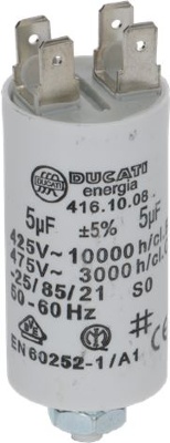 КОНДЕНСАТОР 5МКФ 450В 50/60ГЦ 