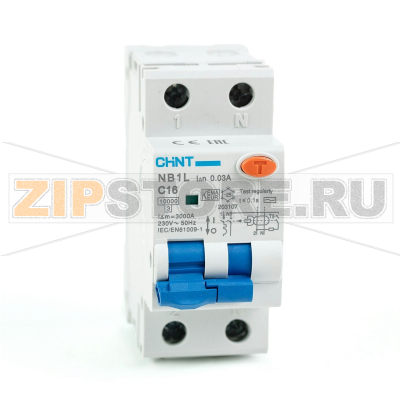 Дифавтомат 16 А, 10 кА Chint NB1L 