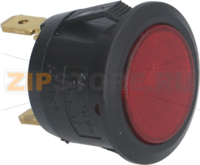 INDICATOR LIGHT RED 4A 250V 