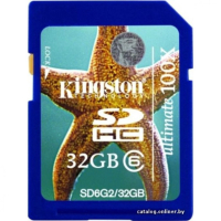 Карта памяти 32 Гб Kingston SD6G2-32GB
