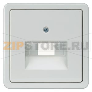 DELTA PROFIL ТИТАНОВО-БЕЛЫЙ КРЫШКА СИСТЕМНОЙ РОЗЕТКИ CAT. 3+5/ BTR CAT.6 65X65MM Siemens 5TG1818 