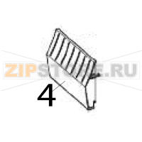 Front lower panels (includes tear and peel panels) Zebra ZT231