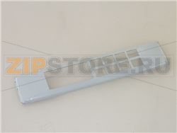 CORNICE INOX 184x37 mm PER CONTROLLORE 