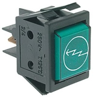 ЗЕЛЕНАЯ ИНДИКАТОРНАЯ ЛАМПА, 220В