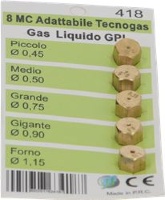 NOZZLE TECNOGAS 8MC LPG