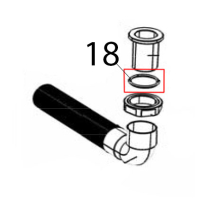 Or 1", 1/4 raccordo aspirazione/scarico Silanos NE1300