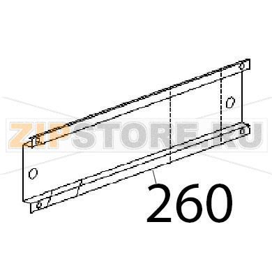 Omega supporto leve capotta Angelo Po KD130EAT Omega supporto leve capotta Angelo Po KD130EATЗапчасть на деталировке под номером: 260
