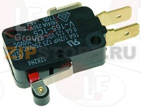 МИКРОПЕРЕВЫКЛЮЧАТЕЛЬ V-165-1C6 16A 250В 