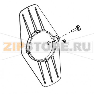 Ограничитель подающей втулки (только для пластиковых втулок) Datamax H-6308 Ограничитель подающей втулки (только для пластиковых втулок) Datamax H-6308Название запчасти Datamax на английском языке: Supply Hub Media Retainer Kit, For use on plastic hubs only