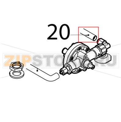 Pipe Silanos N700 PS Pipe Silanos N700 PSЗапчасть на деталировке под номером: 20